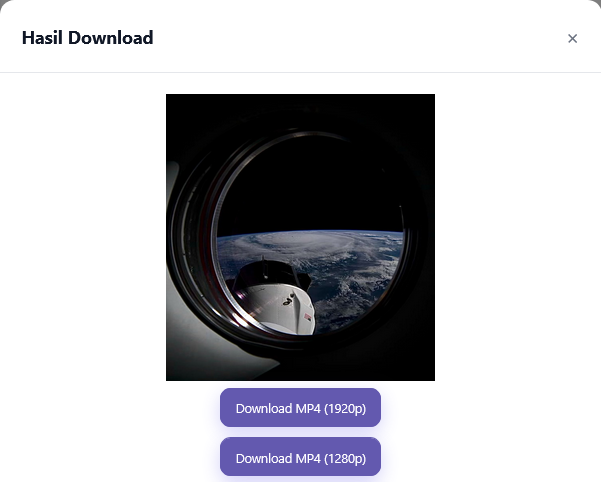 Preview Isfitools Social Media Downloader